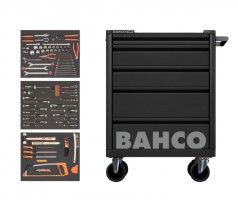 Bahco 5 Drawer E72 Black Roller Cabinet c/w 140 tools £799.00